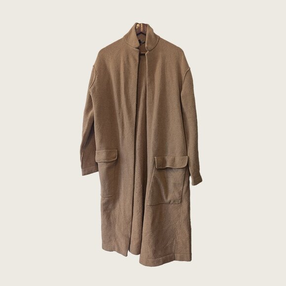 JAMES PERSE - Wool blend camel coat - Sz 1 - Picture 1 of 8